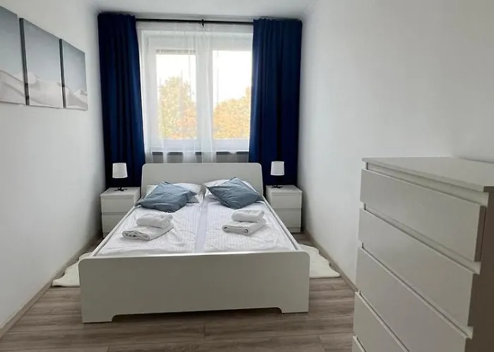 公寓 Al-Dom Apartament II Mare 500M Do Morza *